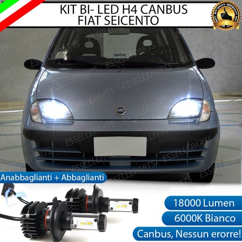Kit led 6000k fiat 600 - kit, h4