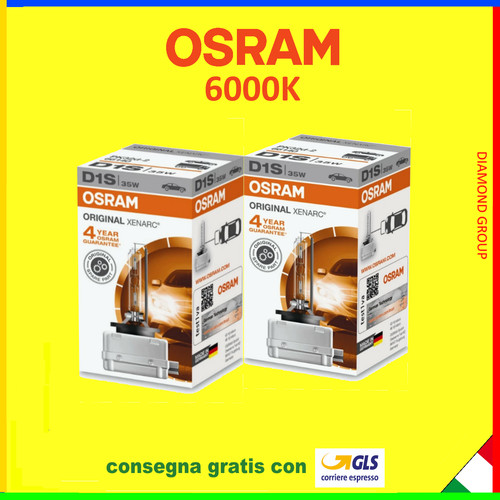 Coppia lampade osram d1s - lampade,