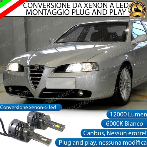 Coppia lampade d2s led - led, da